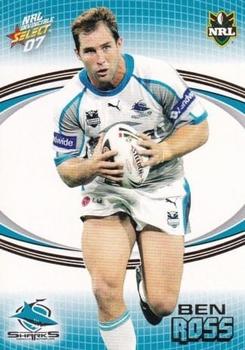 2007 Select NRL Invincible #042 Ben Ross Front